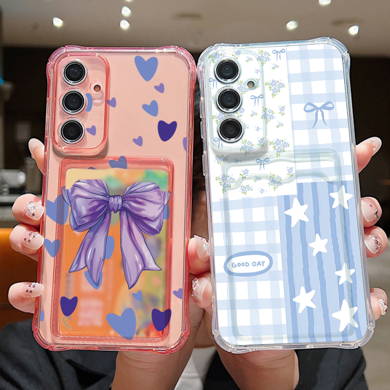 Phone Cases Galaxy A16 5G - Etui na telefon z kieszonką na