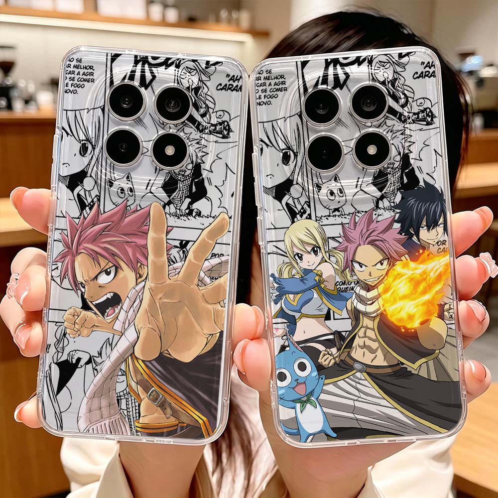 Phone Cases Xiaomi 15 - FAIRY TAIL Natsu Etui Ochronne Przezroczyste